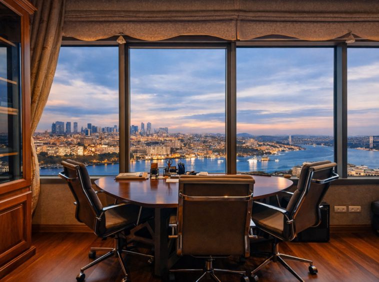 Prestigious Office with Bosphorus View in Şişli
