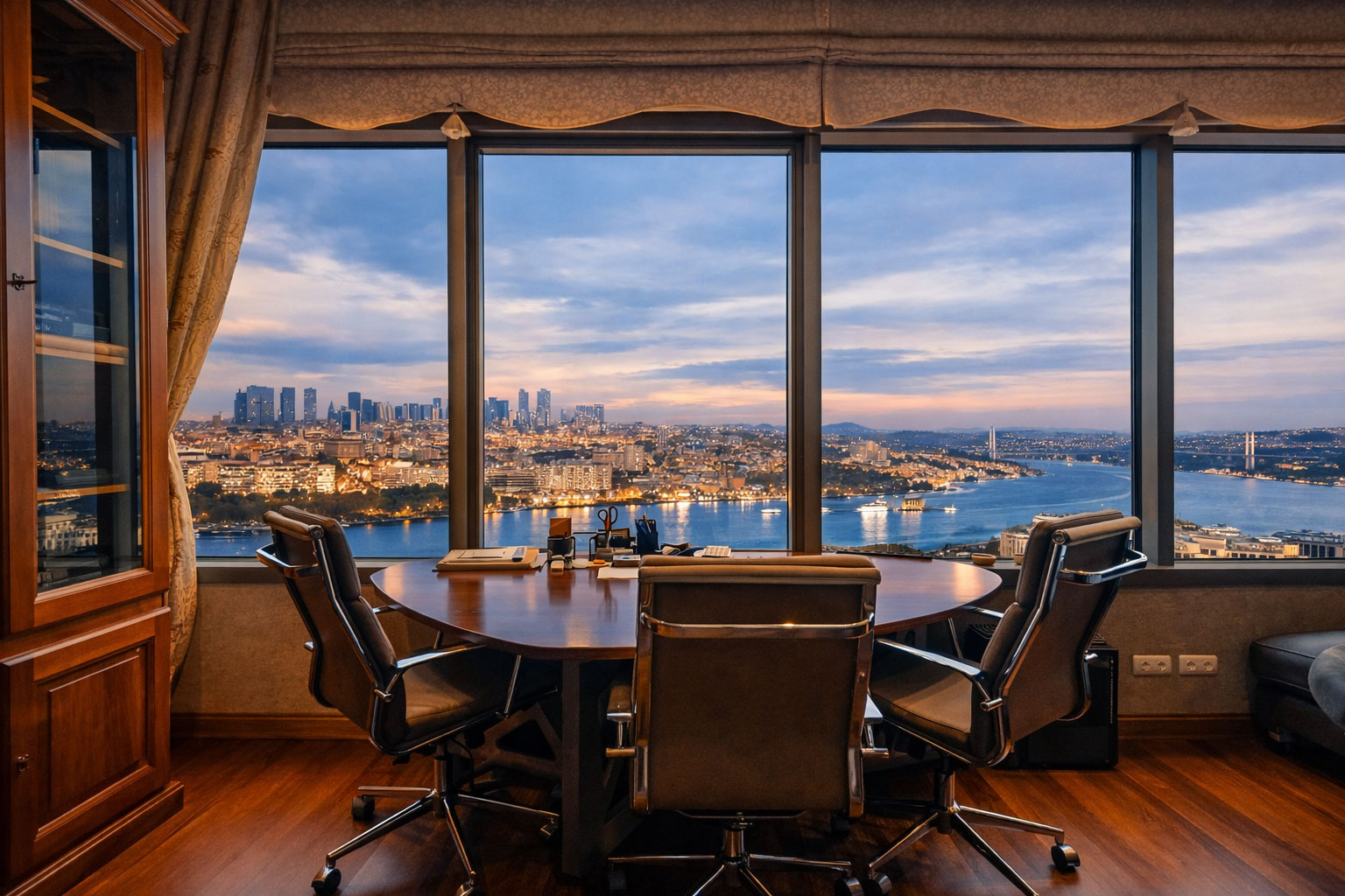 Prestigious Office with Bosphorus View in Şişli